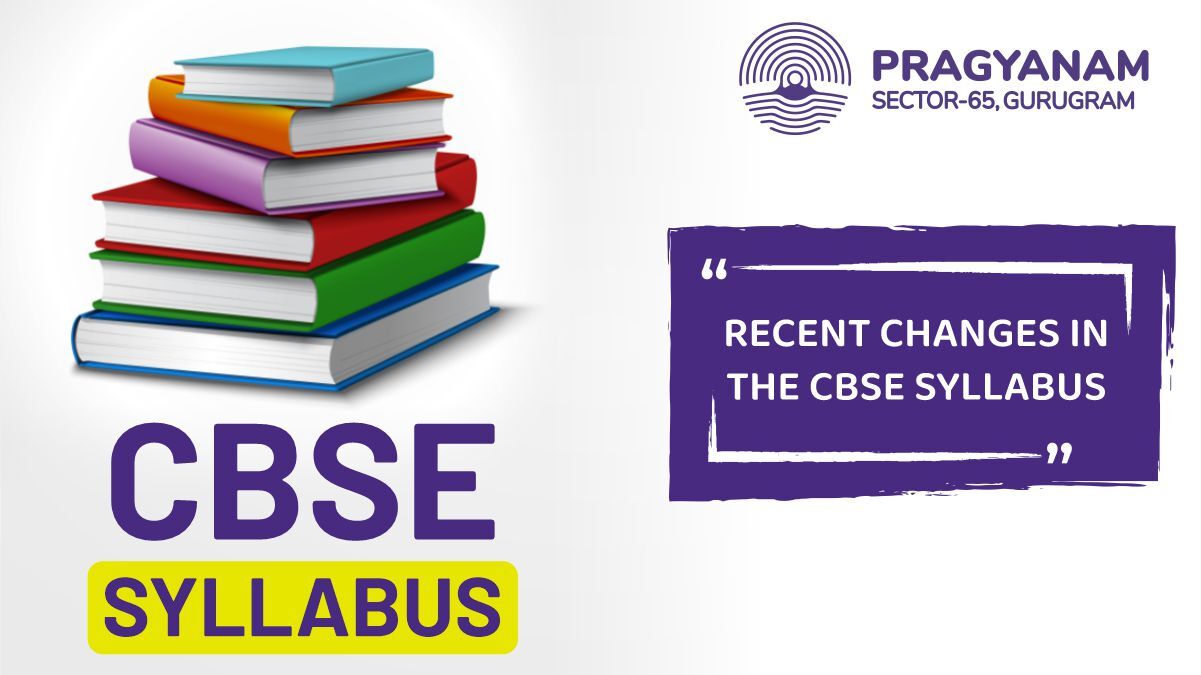 Recent changes in the CBSE syllabus